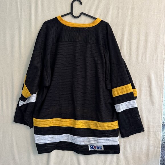 Vintage 80s 90s Kobe Brand Batman Superhero Hockey Jersey DC Comics Men’s XL - Picture 5 of 8